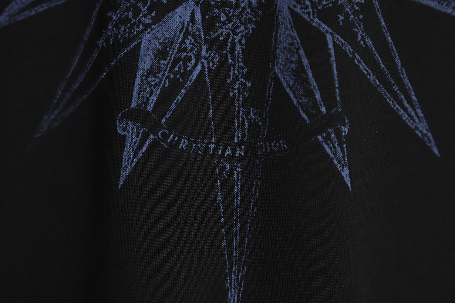 DIOR 23ss geometric pattern bee print short-sleeved T-shirt TSK1