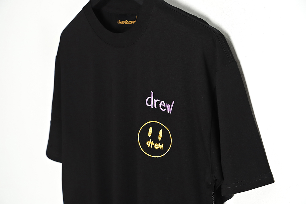 Drew House Smiley Embroidered Short Sleeve T-Shirt TSK1