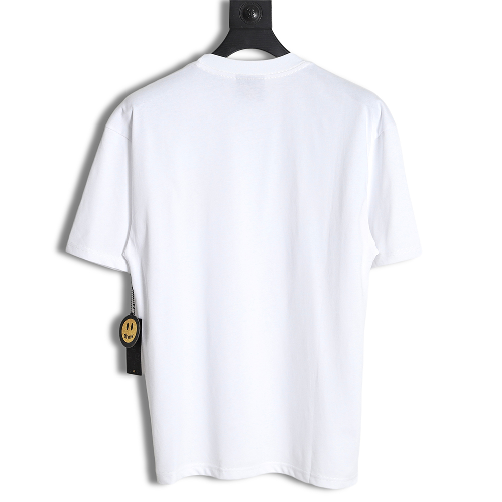 Drew house pocket print small logo smiley short sleeve T-shirt