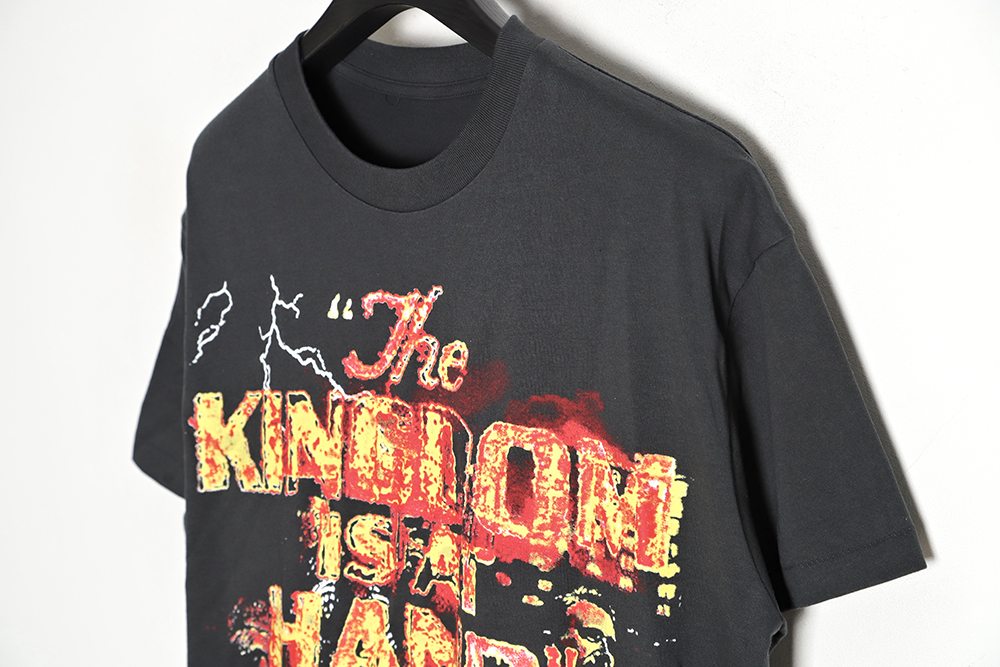 RRR123 x Fear OF God FOG joint king lightning short-sleeved T-shirt