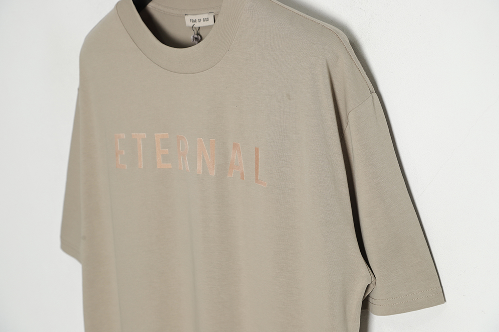 Fear of God FOG main line eighth season eternal series letter short-sleeved T-shirt TSK1