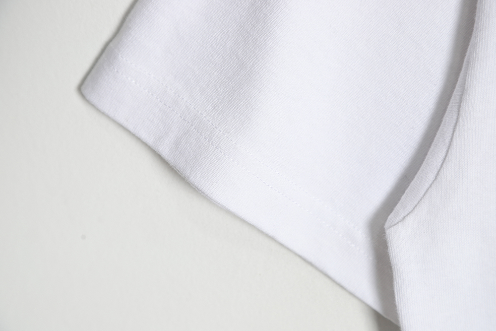 Gallery Dept GD Old three-line letter short-sleeved T-shirt