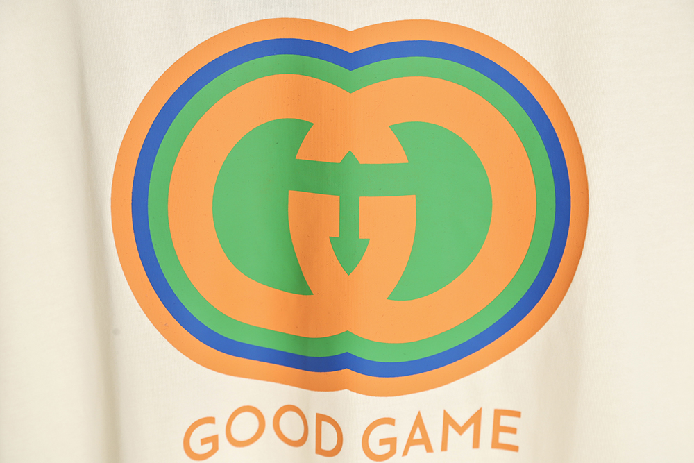 Gucci 23ss GoodGame special series printed short-sleeved T-shirt