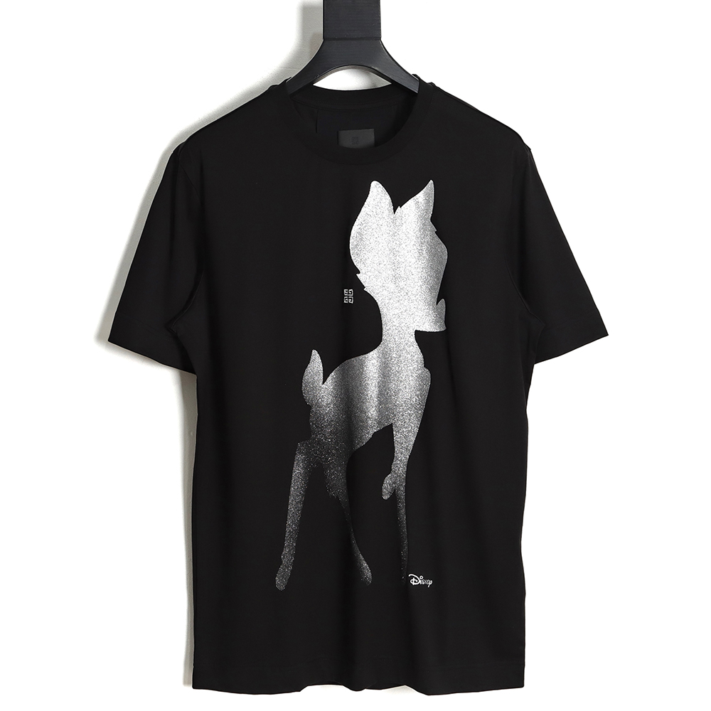Givenchy GVC 23SS hot silver deer short-sleeved T-shirt