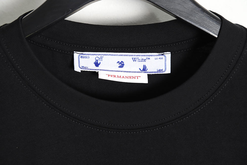 OFF-WHITE 23ss solid color Logo print short-sleeved T-shirt TSK1