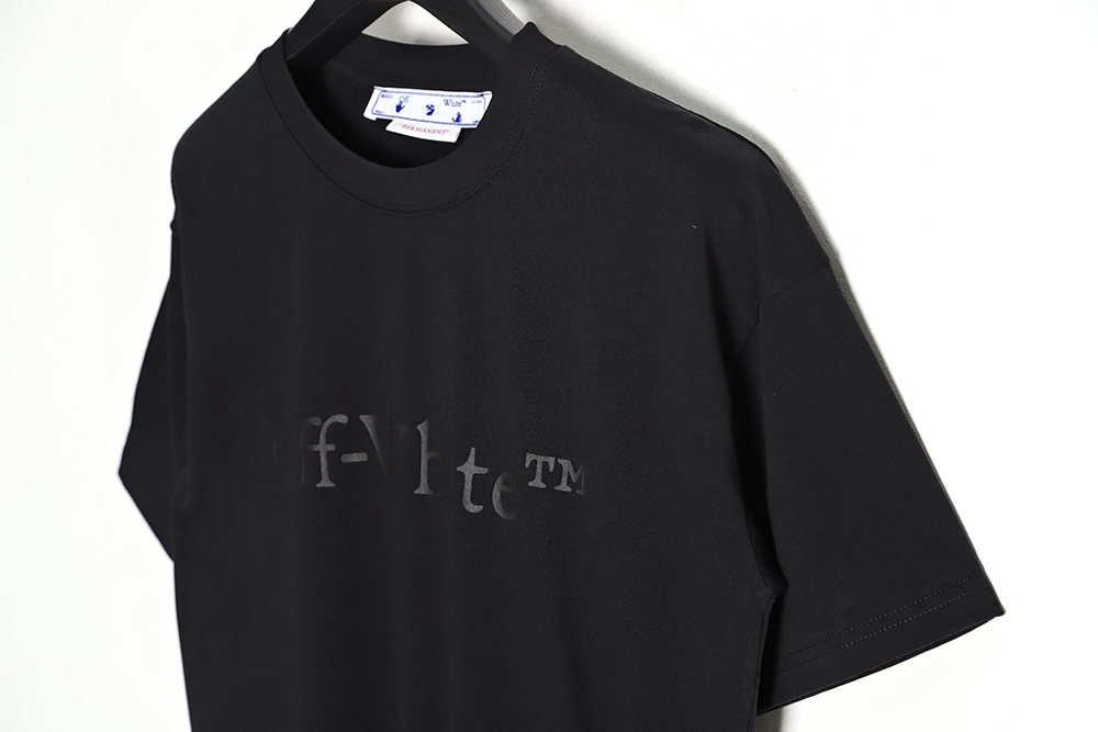 OFF-WHITE 23ss solid color Logo print short-sleeved T-shirt TSK1