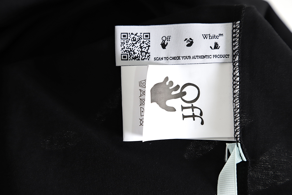 OFF-WHITE 23ss solid color Logo print short-sleeved T-shirt TSK1