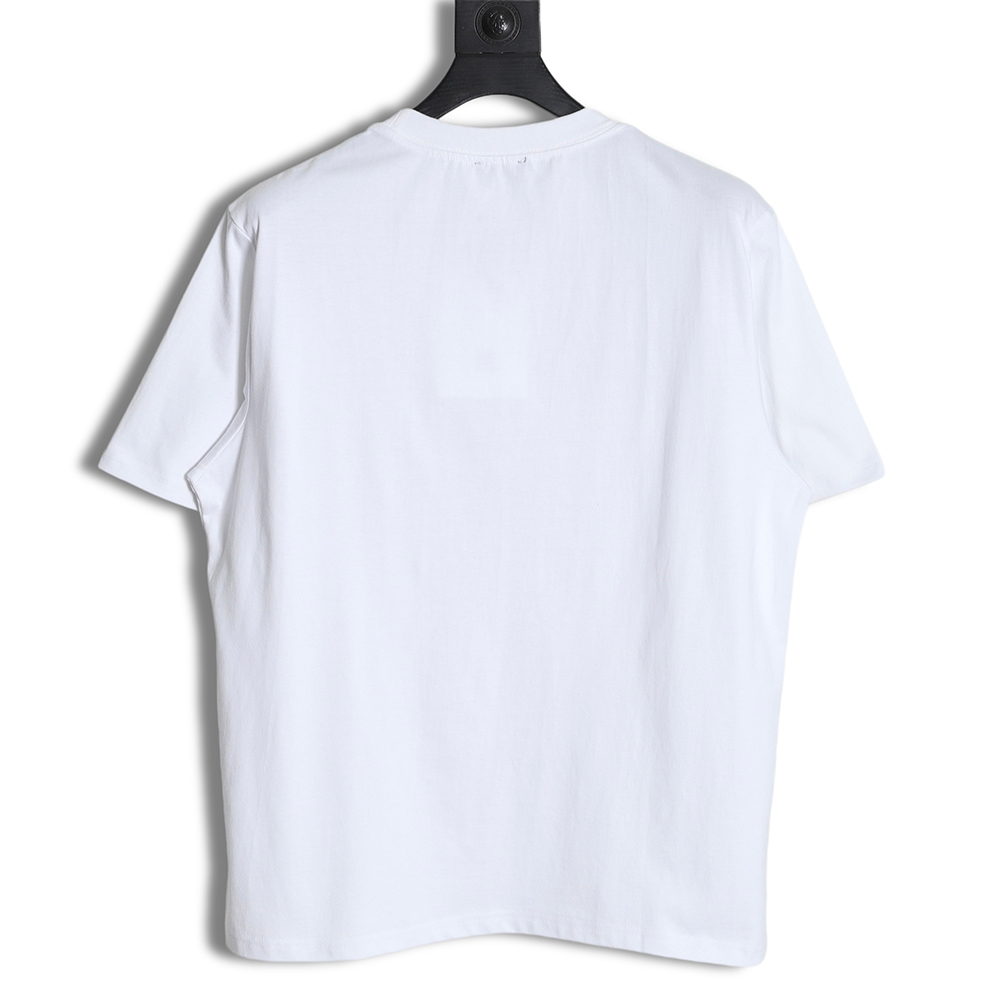 WE11 DONE bullet hell letter print short-sleeved T-shirt