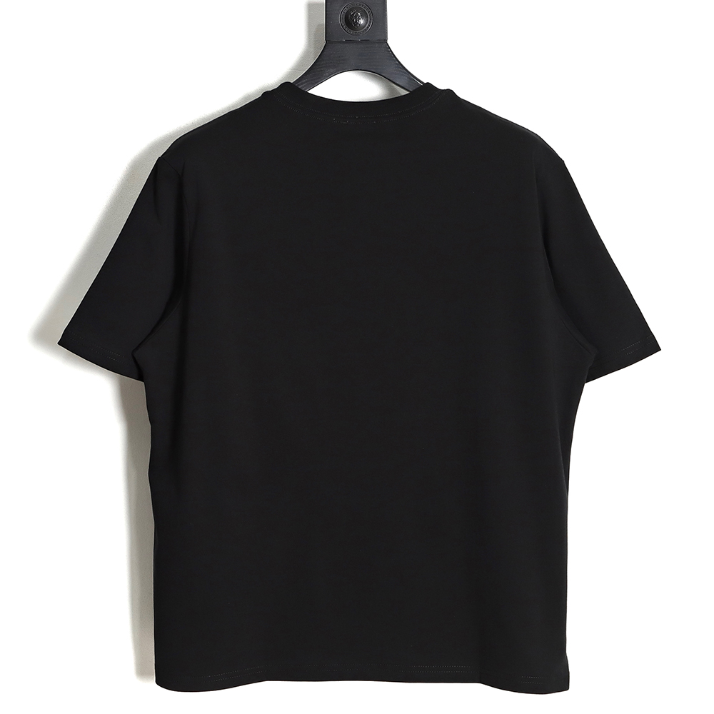 WE11 DONE Bullet screen letter printing short-sleeved T-shirt TSK2