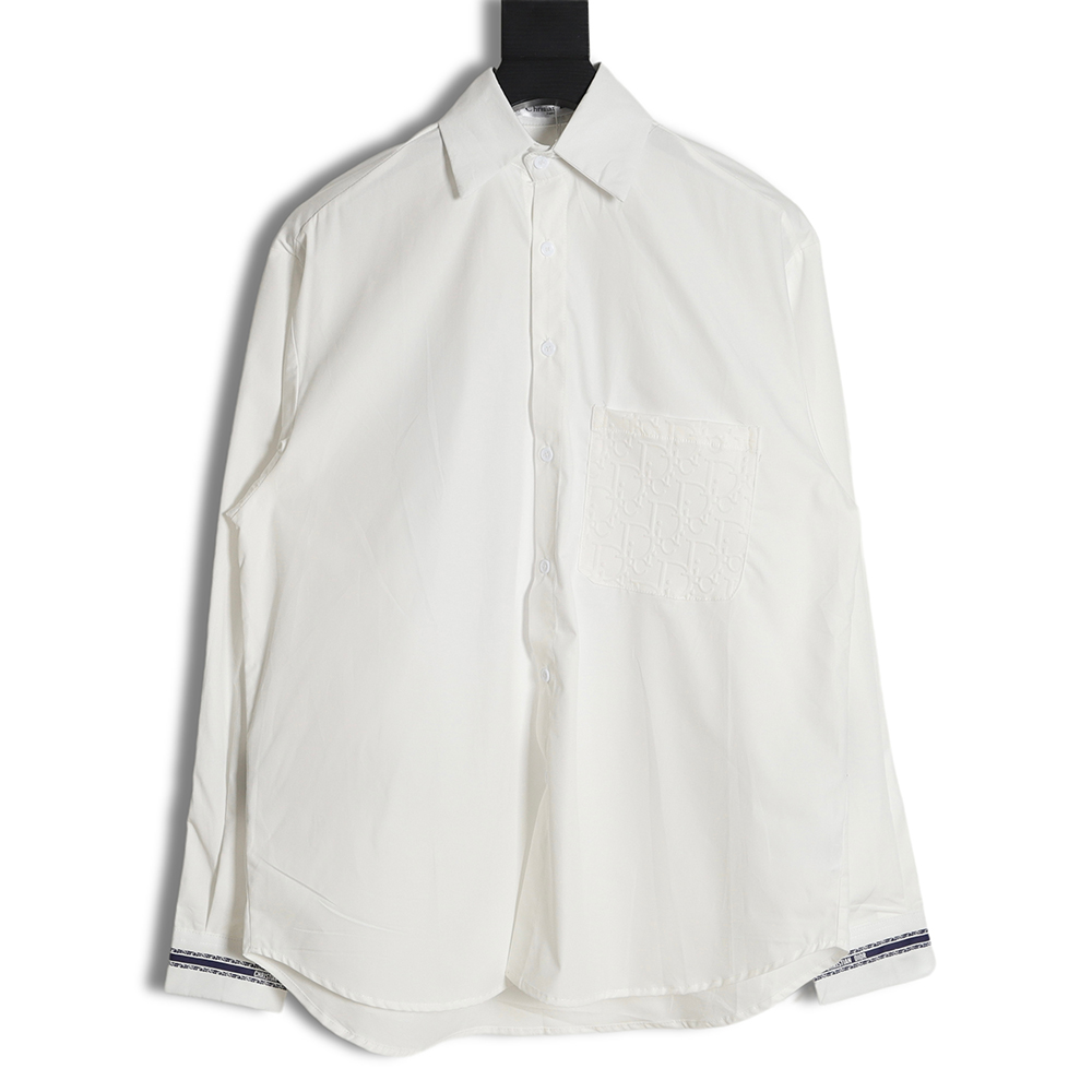 Dior CD back jacquard letter logo shirt jacket