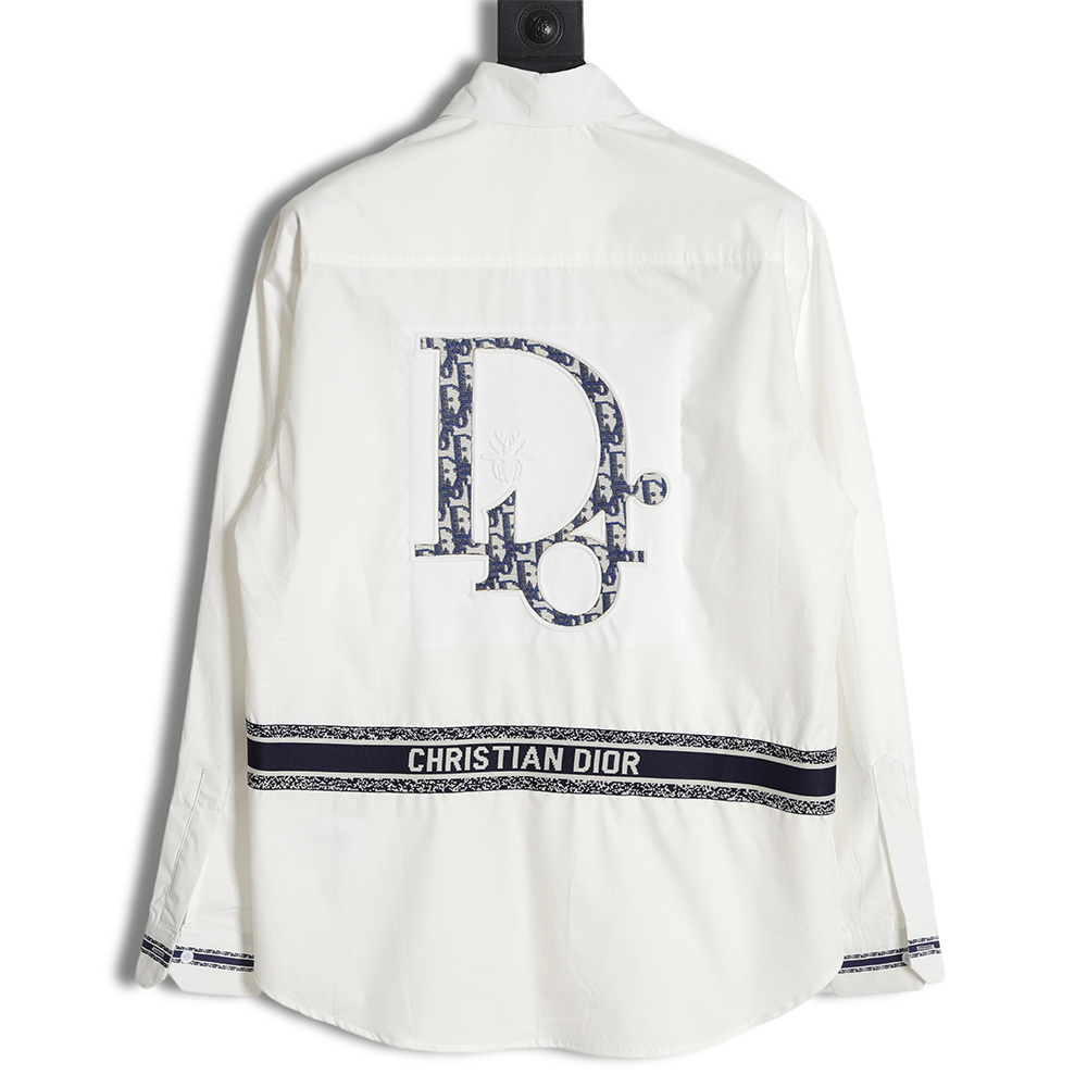 Dior CD back jacquard letter logo shirt jacket