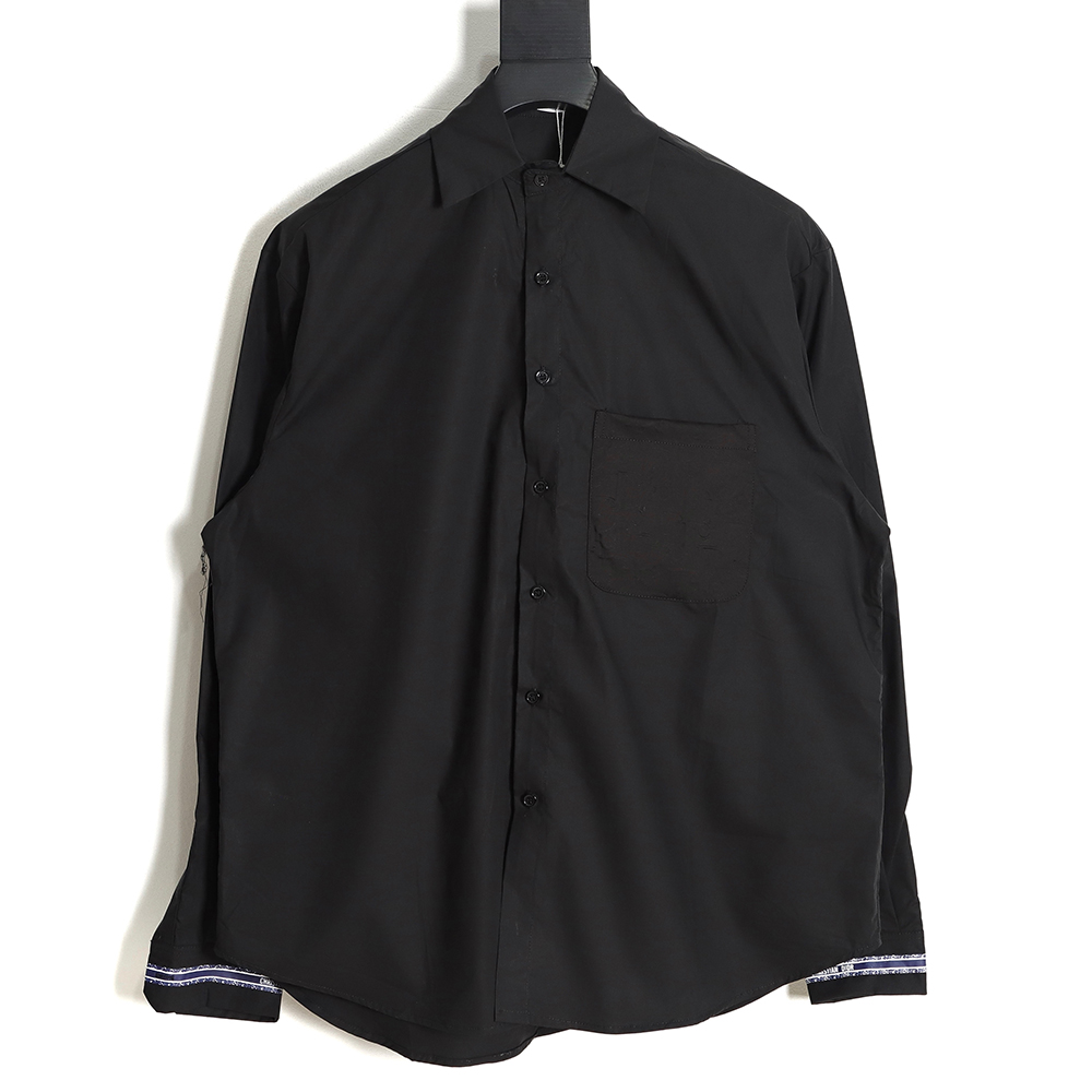 Dior CD back jacquard letter logo shirt jacket TSK1