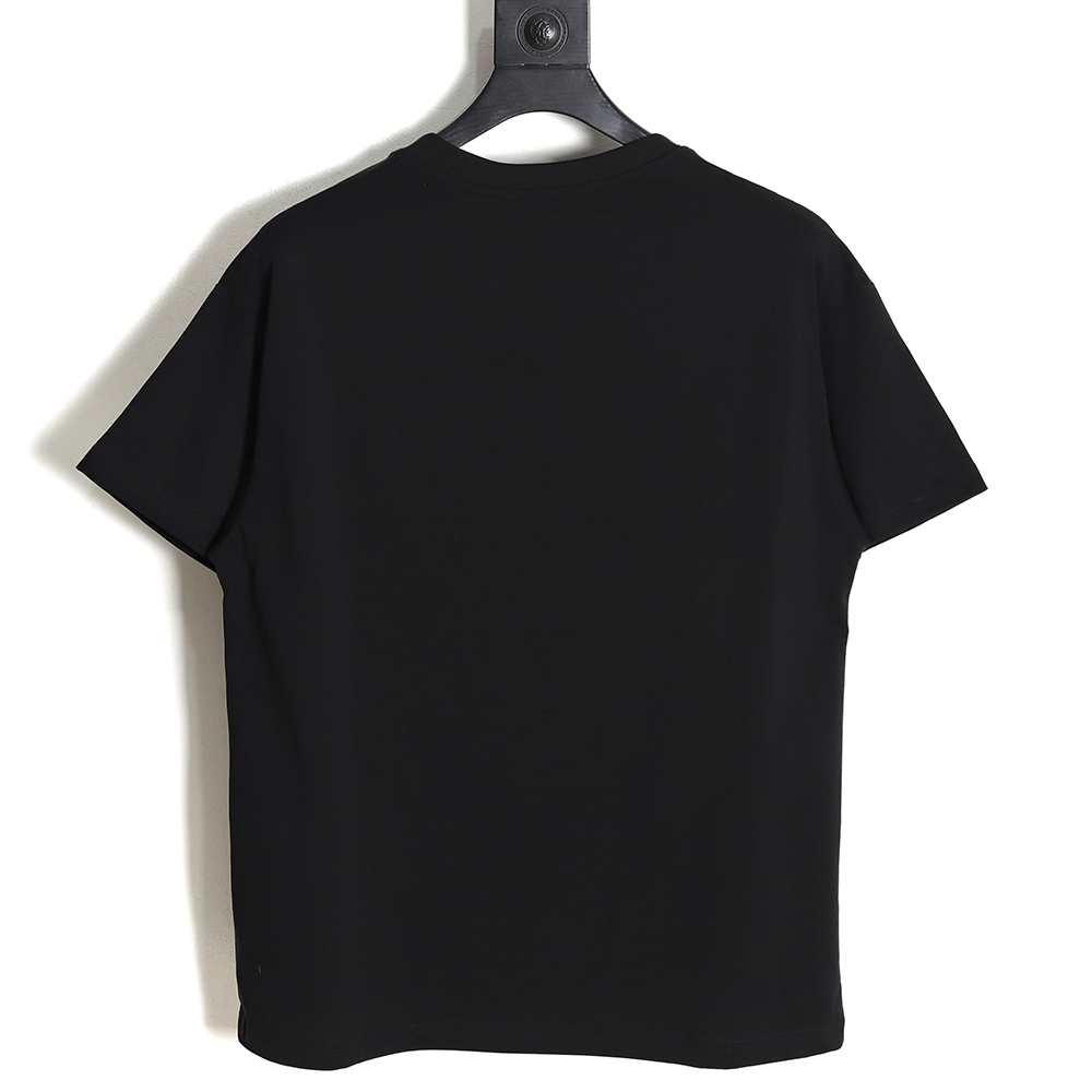 Fendi 23ss Chest Embroidered Bear Short Sleeve TSK1