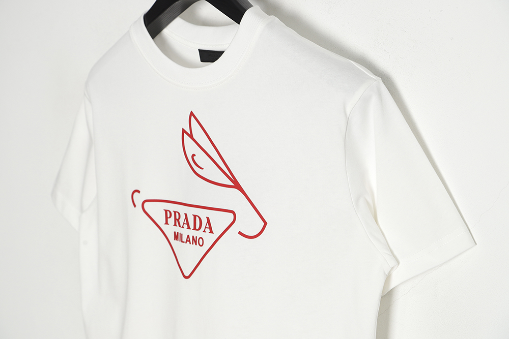 Prada 23ss Year of the Rabbit Limited Rabbit Short Sleeves