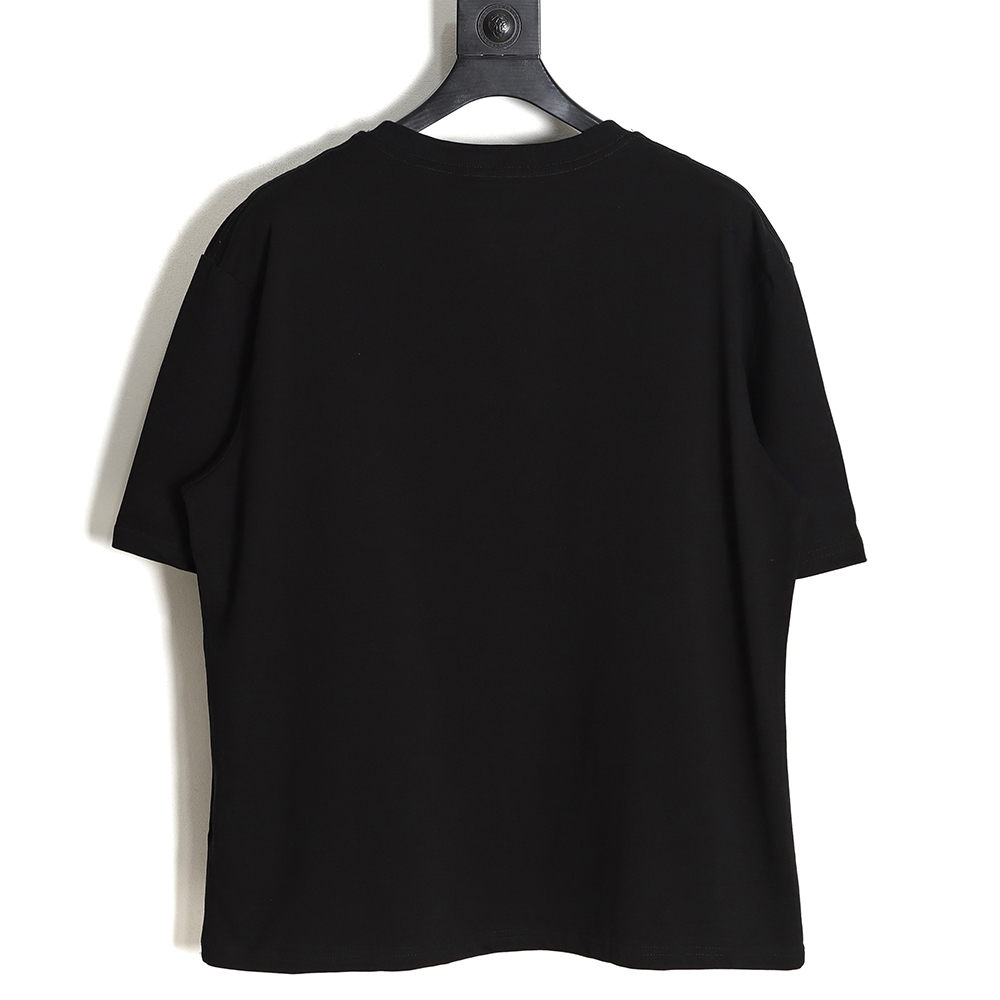 Prada 23ss spring and summer nameplate pocket triangle short-sleeved T-shirt