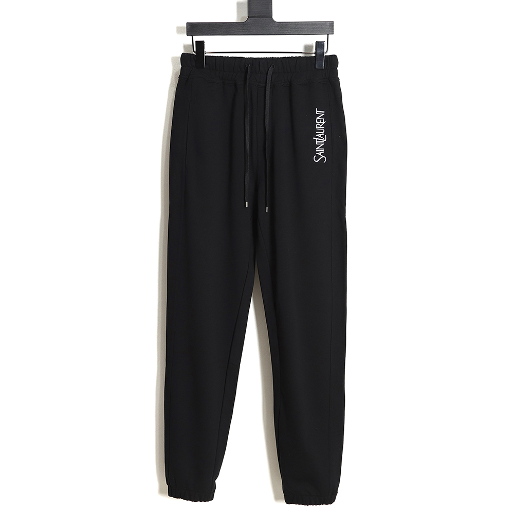 Saint Laurent Paris Saint Laurent Pocket Embroidered Logo Sports Trousers