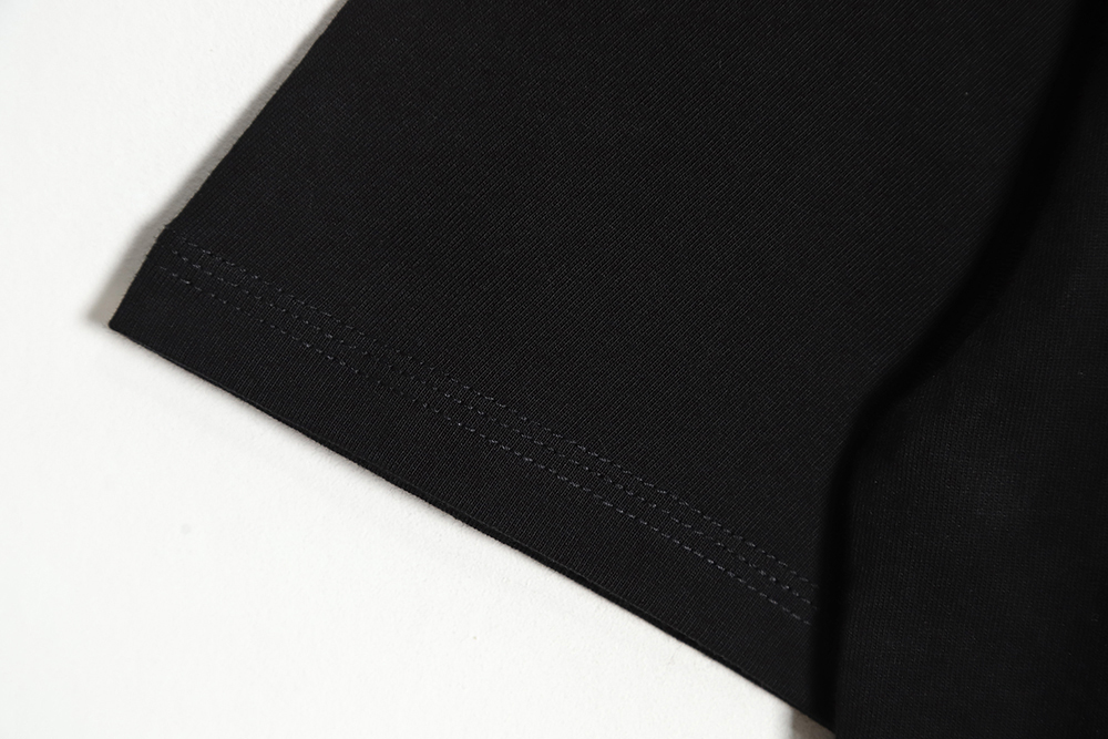 Alexander wang 23SS foam flag letter short-sleeved T-shirt TSK1