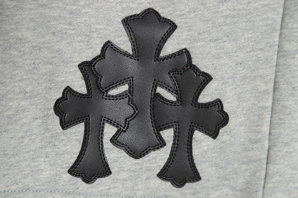 Chorme Hearts CH 23 new leather label cross shorts