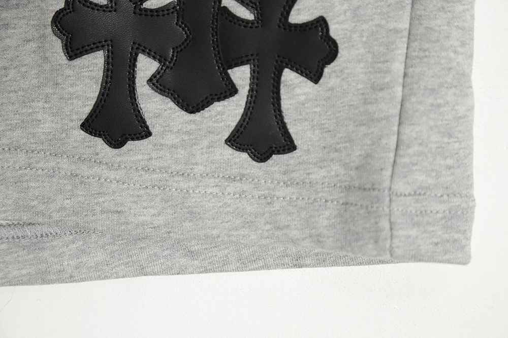 Chorme Hearts CH 23 new leather label cross shorts