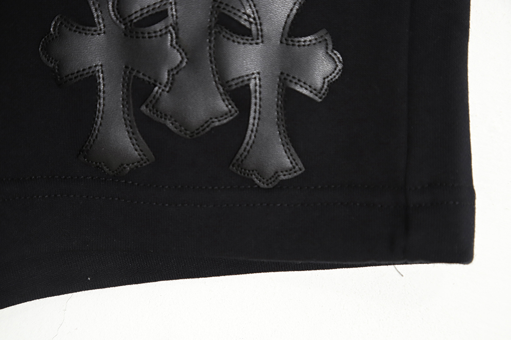 Chorme Hearts CH 23 new leather cross shorts TSK1