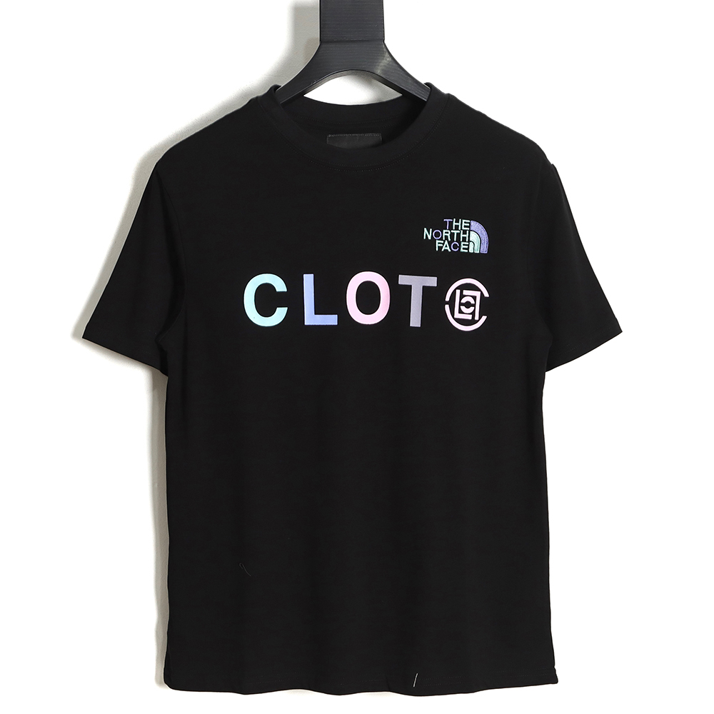 THE NORTH FACE x CLOT North face Guanxi same letter print short sleeves