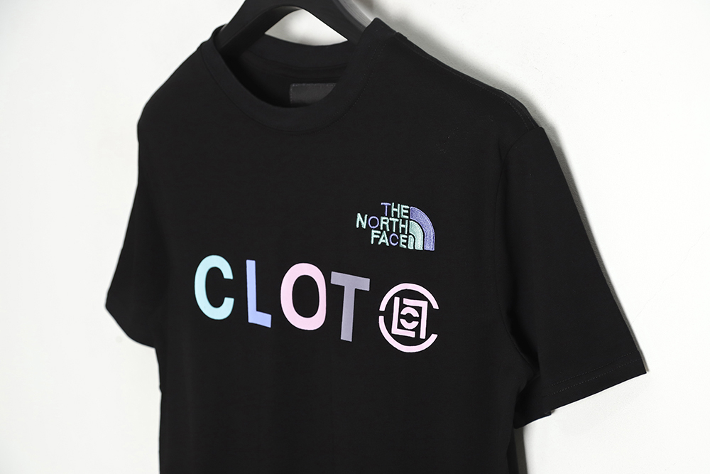 THE NORTH FACE x CLOT North face Guanxi same letter print short sleeves
