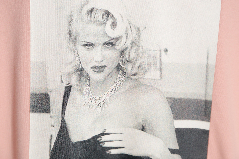 Supreme Week 8 Anna Nicole Smith Anna Nicole Smith character pattern printing short-sleeved TEE