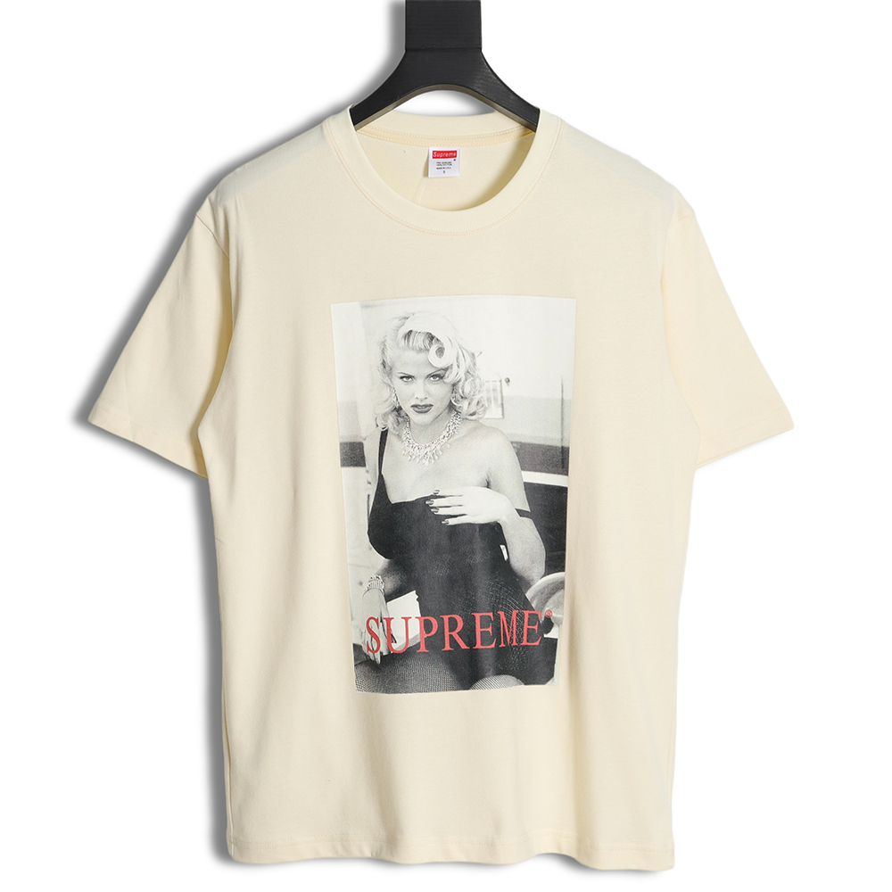 Supreme Week 8 Anna Nicole Smith Anna Nicole Smith character pattern printing short-sleeved TEE TSK2