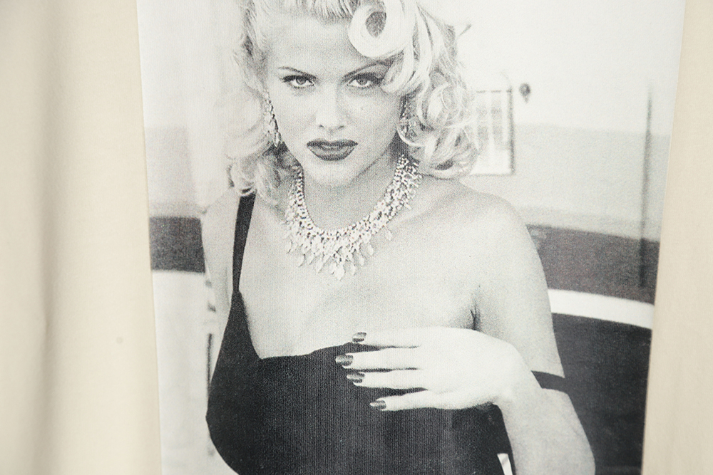 Supreme Week 8 Anna Nicole Smith Anna Nicole Smith character pattern printing short-sleeved TEE TSK2