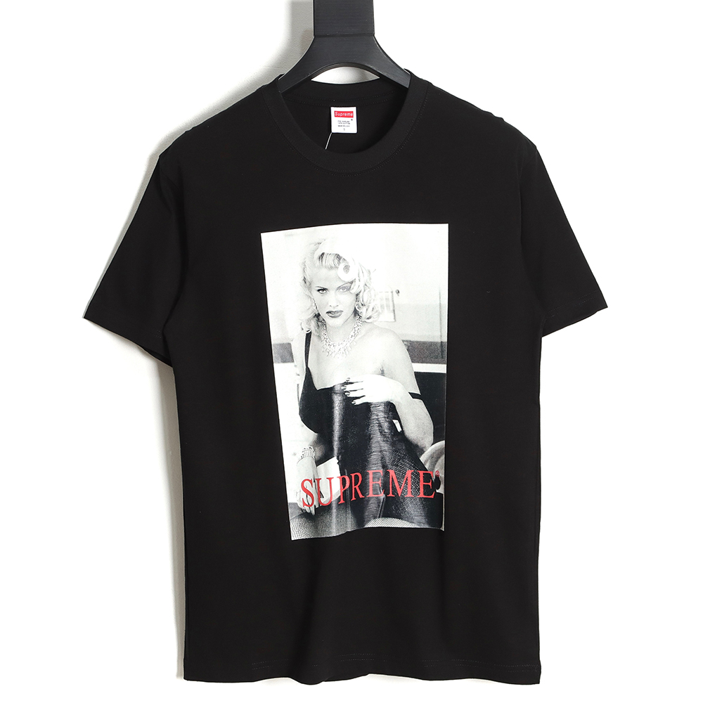 Supreme Week 8 Anna Nicole Smith Anna Nicole Smith character pattern printing short-sleeved TEE TSK4