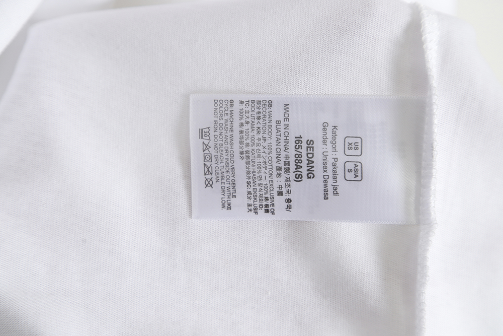 THE NORTH FACE x CLOT Guanxi same letter print short sleeve TSK1