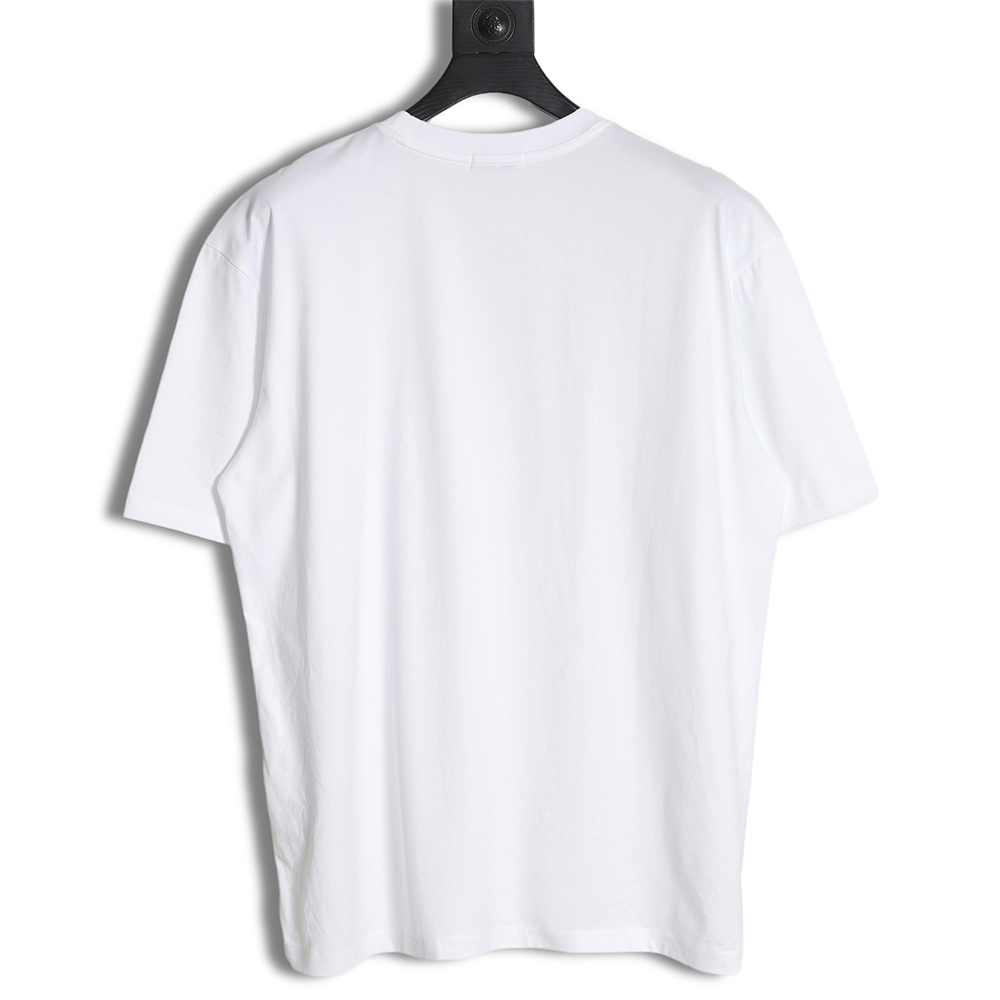 CHANEL 23ss rhinestone logo short sleeves
