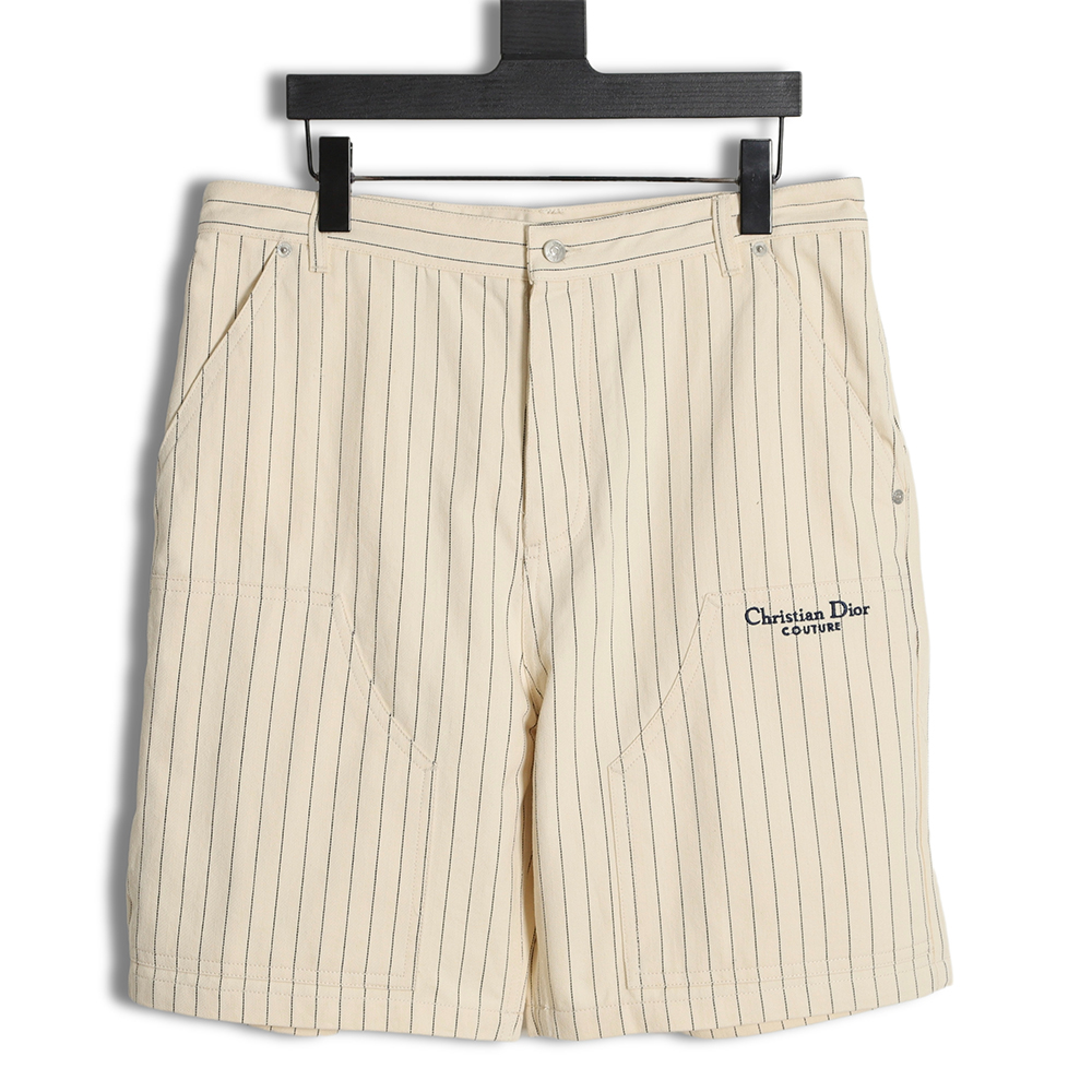 DIOR 2023SS spring and summer new jersey denim overalls shorts