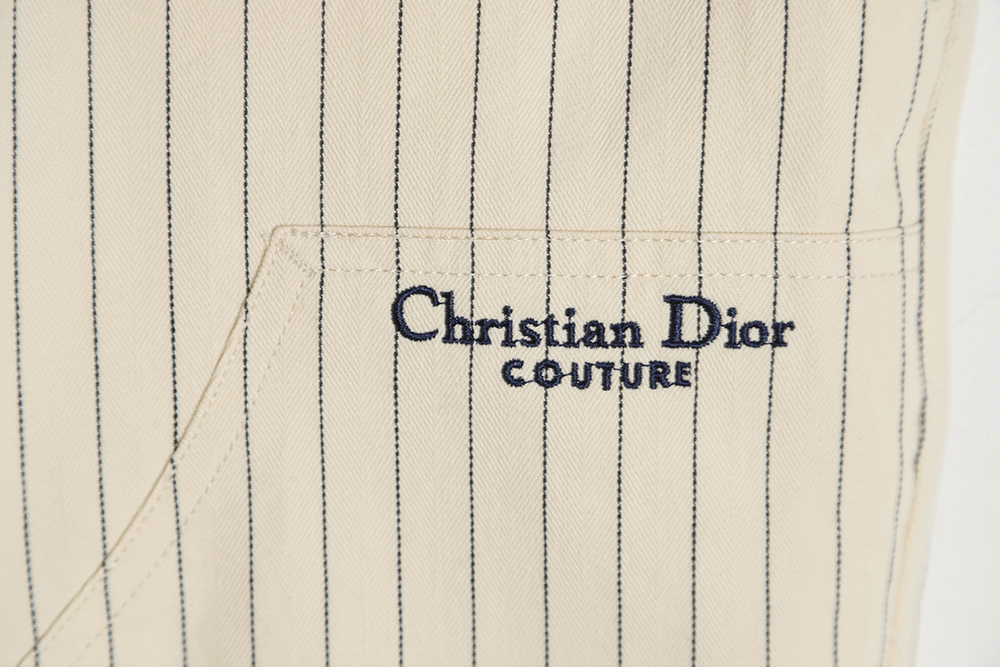 DIOR 2023SS spring and summer new jersey denim overalls shorts