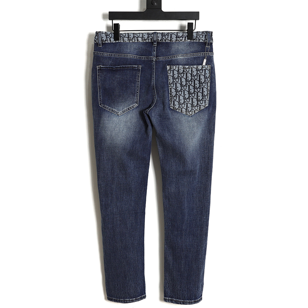 DIOR Pocket all over print LOGO jeans