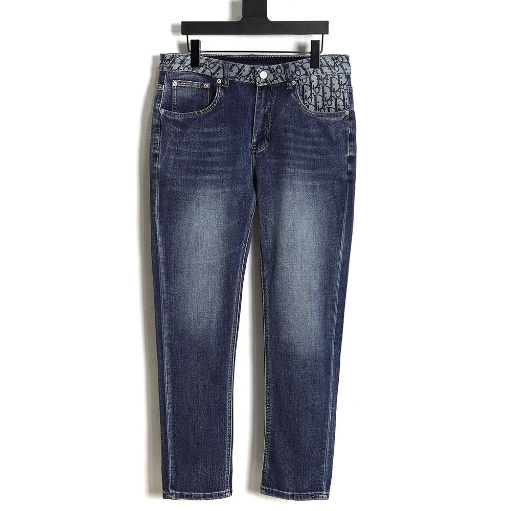DIOR Pocket all over print LOGO jeans