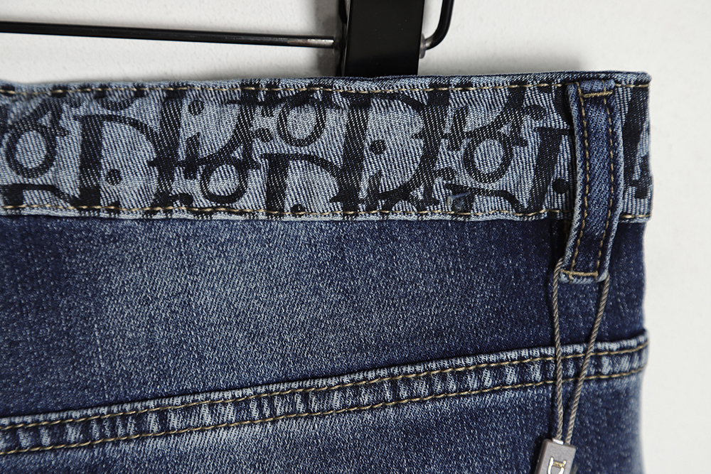 DIOR Pocket all over print LOGO jeans