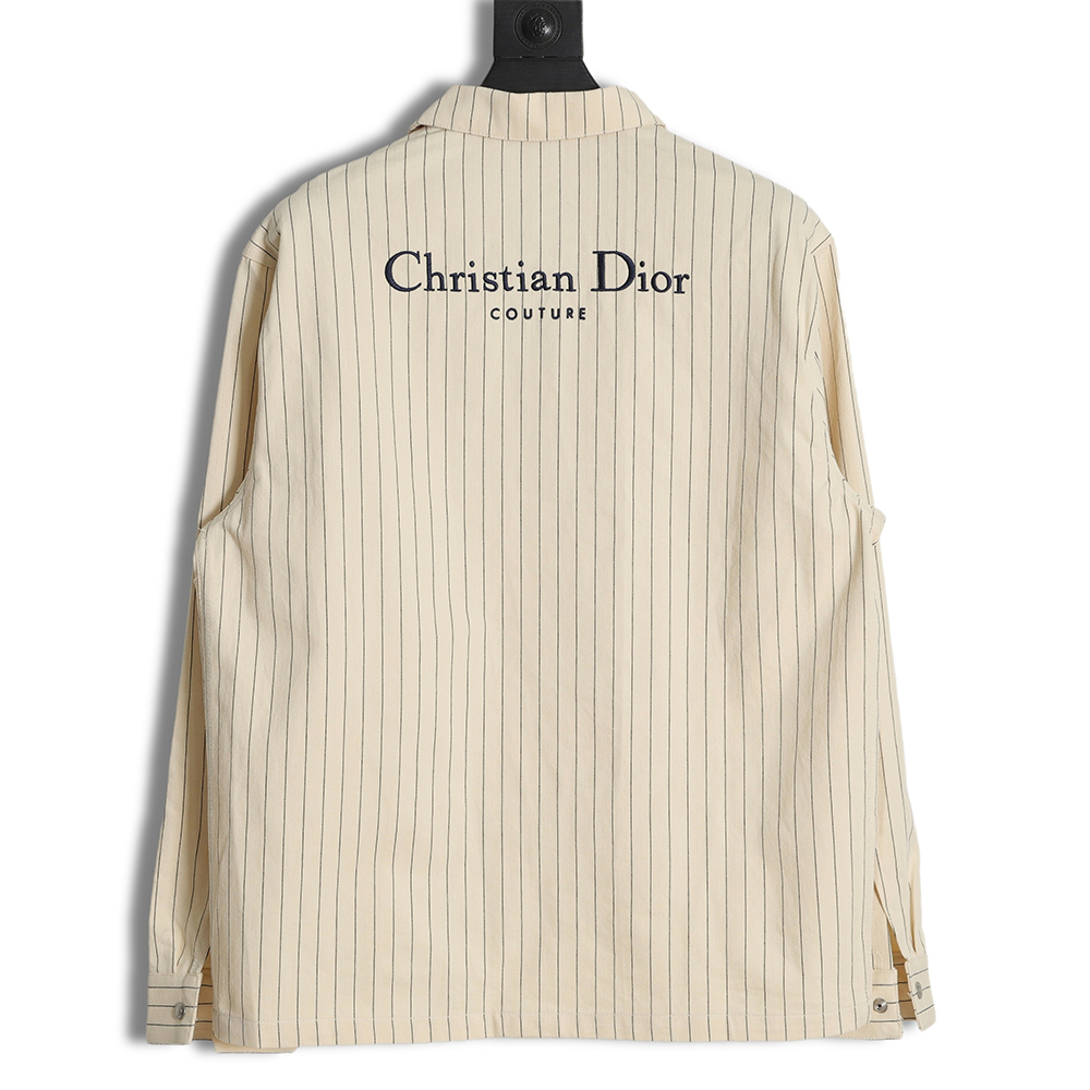 DIOR 2023SS spring and summer new jersey denim work shirt