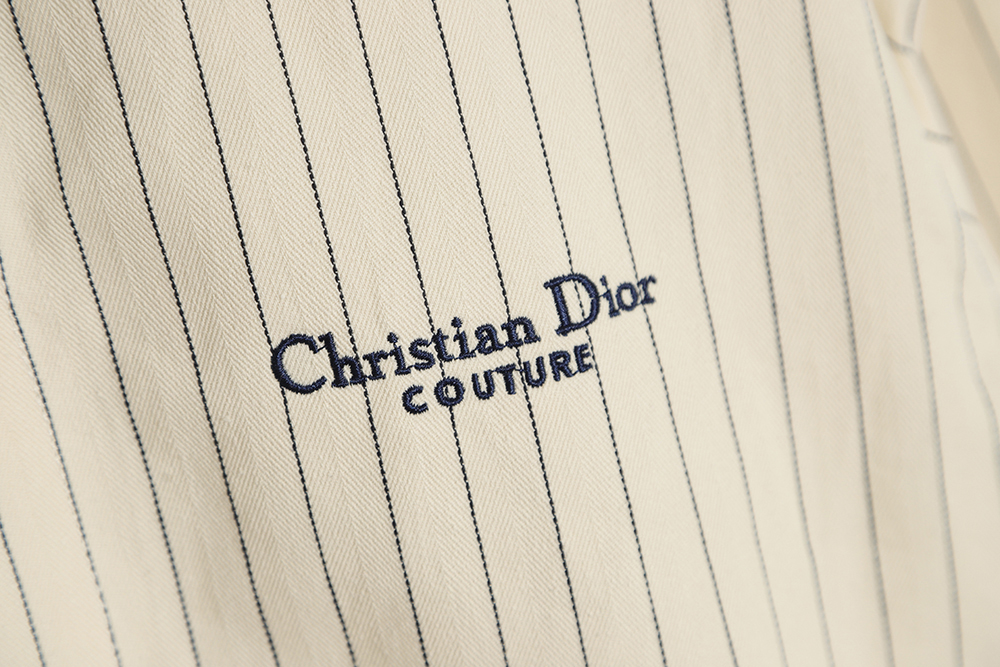DIOR 2023SS spring and summer new jersey denim work shirt