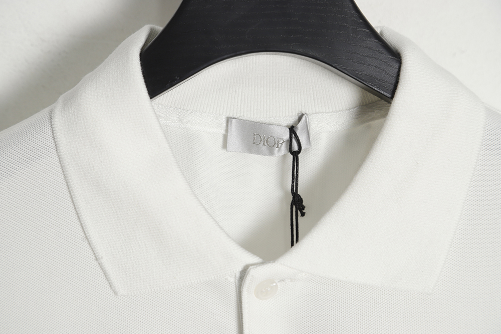 DIOR front and rear patch letter round neck POLO shirt TSK1