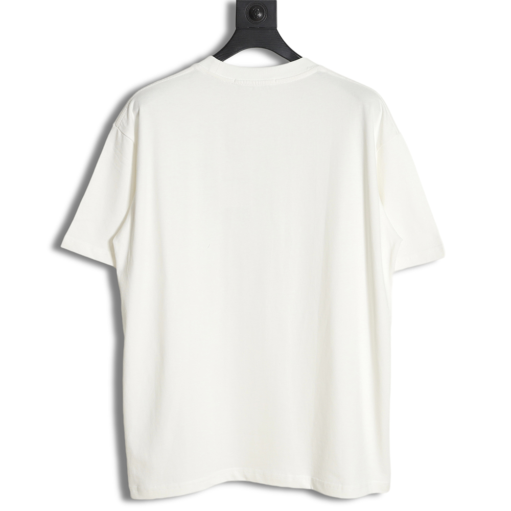 GIVENCHY 23ss catwalk style oil painting brain print short sleeves