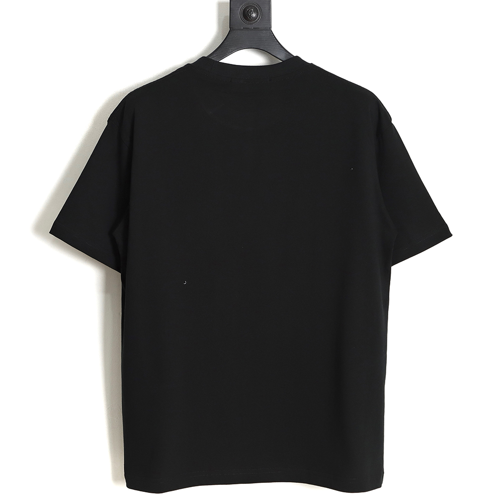 GIVENCHY 23ss catwalk oil painting brain print short sleeve TSK1