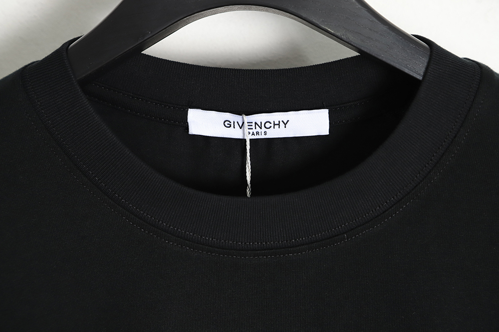 GIVENCHY 23ss catwalk oil painting brain print short sleeve TSK1
