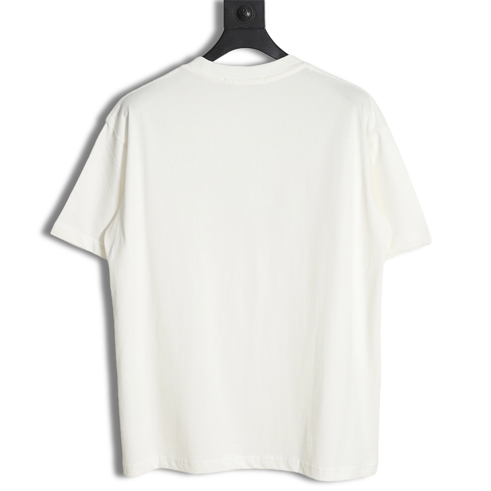 GIVENCHY 23ss floral slogan print short sleeves