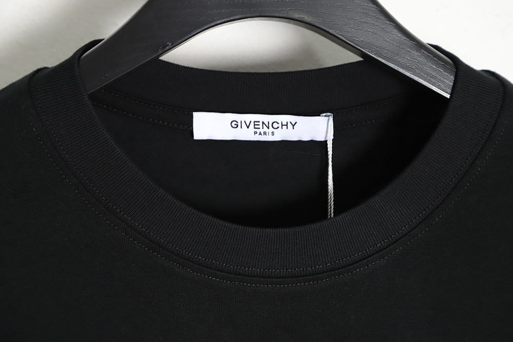 GIVENCHY 23ss floral slogan print short sleeve TSK1