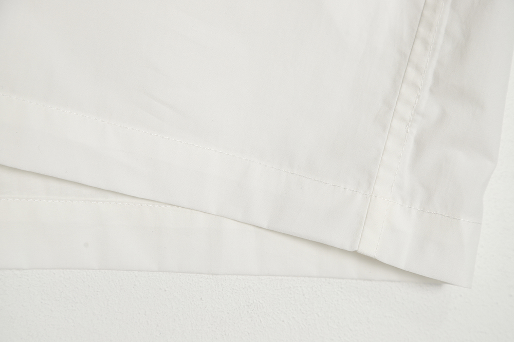 JIL SANDER 23SS half-zip lapel short-sleeved shirt