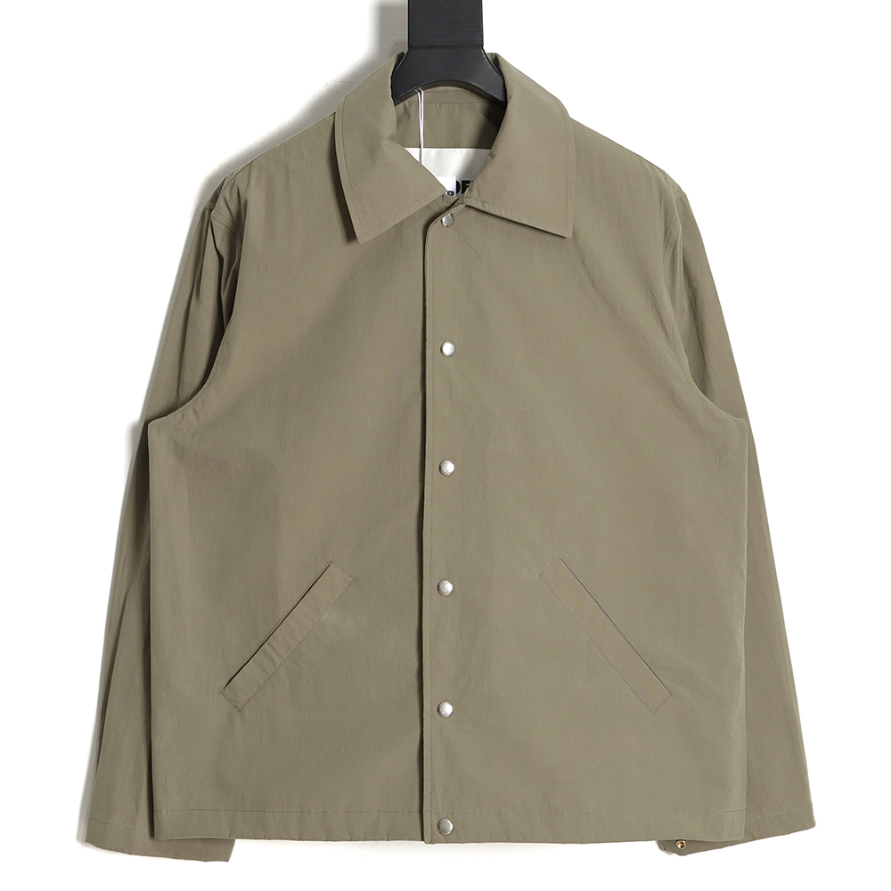 JIL SANDER JS 23SS BACK PRINTED SHIRT JACKET