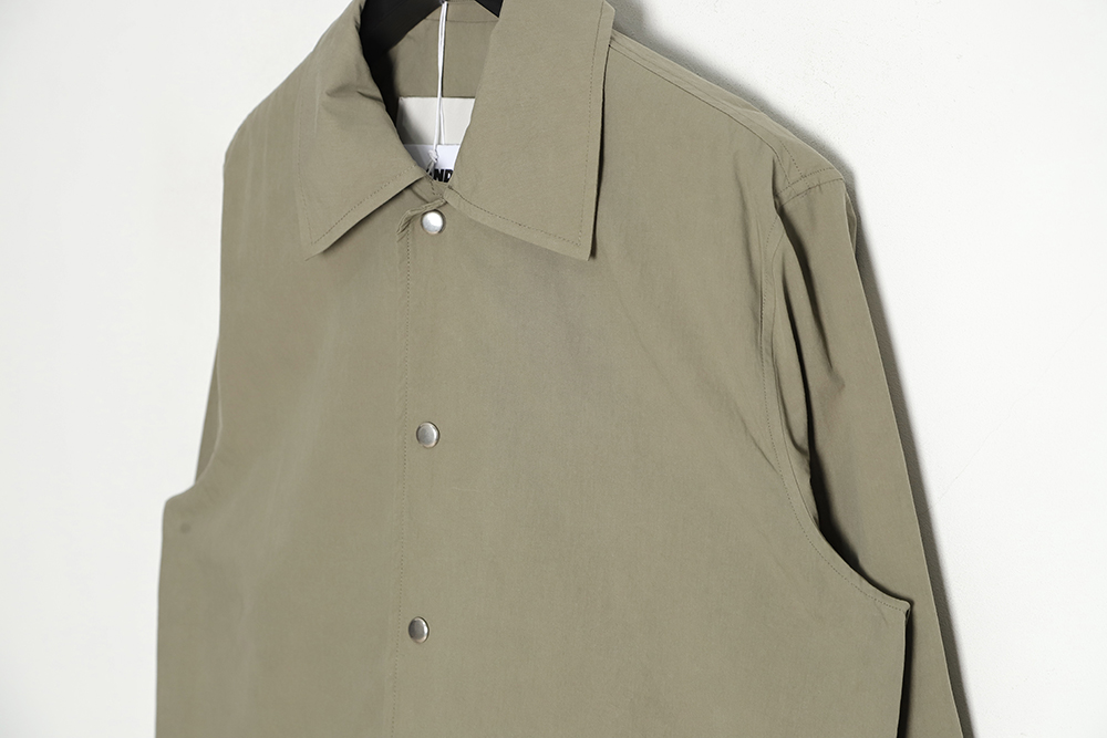 JIL SANDER JS 23SS BACK PRINTED SHIRT JACKET