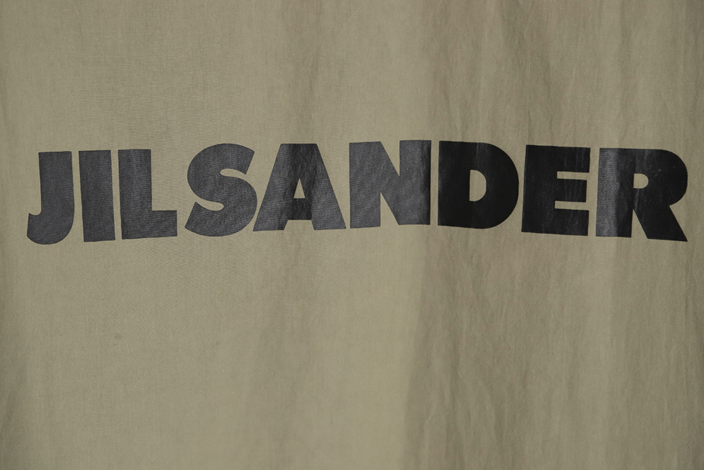 JIL SANDER JS 23SS BACK PRINTED SHIRT JACKET