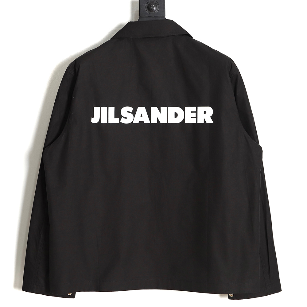 JIL SANDER JS 23SS BACK PRINTED SHIRT JACKET TSK1